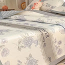GobekUsa Antibacterial Pattern Mat Set | Skin-Friendly & Soft Mattress | Summer Air Conditioning