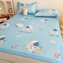 GobekUsa Antibacterial Pattern Mat Set | Skin-Friendly & Soft Mattress | Summer Air Conditioning