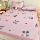 GobekUsa Antibacterial Pattern Mat Set | Skin-Friendly & Soft Mattress | Summer Air Conditioning