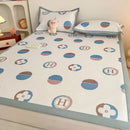 GobekUsa Antibacterial Pattern Mat Set | Skin-Friendly & Soft Mattress | Summer Air Conditioning
