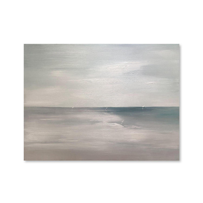 Soft Horizon Oil Painting