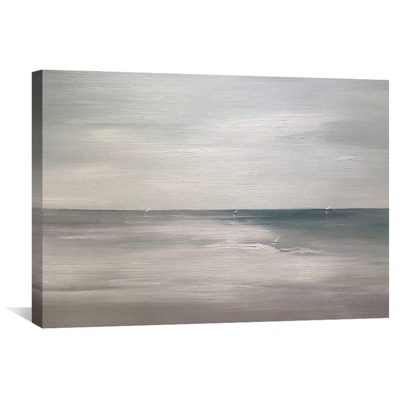 Soft Horizon Oil Painting