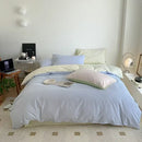 GobekUsa Cotton Queen Bedding Set: Duvet Cover, Sheets, Quilt Cover, Pillow Covers -Soft & Comfortable