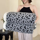 GobekUsa Leopard Print Double Layered Wool Blanket-Irresistibly Soft & Warm