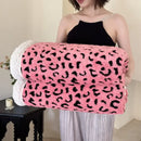 GobekUsa Leopard Print Double Layered Wool Blanket-Irresistibly Soft & Warm