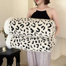GobekUsa Leopard Print Double Layered Wool Blanket-Irresistibly Soft & Warm