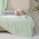 GobekUsa Cooling Quilt: Soft, Comfortable Queen Blanket for Summer Heat, Unique Cold Fiber Technology