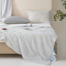 GobekUsa Cooling Quilt: Soft, Comfortable Queen Blanket for Summer Heat, Unique Cold Fiber Technology