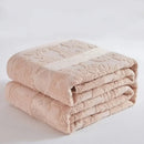 GobekUsa Cotton Jacquard Towel Blanket for Adult Summer Air Conditioning, Sofa Cover