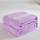 GobekUsa Cotton Jacquard Towel Blanket for Adult Summer Air Conditioning, Sofa Cover