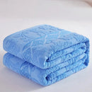 GobekUsa Cotton Jacquard Towel Blanket for Adult Summer Air Conditioning, Sofa Cover