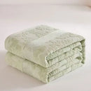 GobekUsa Cotton Jacquard Towel Blanket for Adult Summer Air Conditioning, Sofa Cover