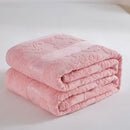 GobekUsa Cotton Jacquard Towel Blanket for Adult Summer Air Conditioning, Sofa Cover