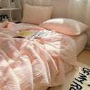 GobekUsa Cooling Wrinkled Yarn Summer Blanket - Breathable & Thin Comforter