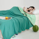 GobekUsa Cool Fibre Summer Quilt: Soft, Breathable & Machine Washable Light Blanket