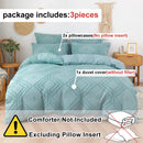 GobekUsa Soft Tufted Microfiber Duvet Cover Set