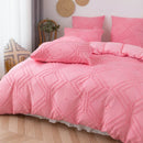 GobekUsa Soft Tufted Microfiber Duvet Cover Set