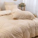 GobekUsa Soft Tufted Microfiber Duvet Cover Set