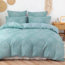 GobekUsa Soft Tufted Microfiber Duvet Cover Set
