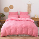GobekUsa Soft Tufted Microfiber Duvet Cover Set