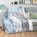 Soft Watercolor C Blanket