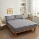 GobekUsa Cotton Fitted Sheet: Soft & Durable, Queen/King Size, Elastic Band, Skin-Friendly