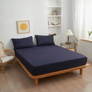 GobekUsa Cotton Fitted Sheet: Soft & Durable, Queen/King Size, Elastic Band, Skin-Friendly