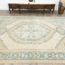 Hand Weaving Wool Carpet 219x359cm