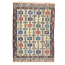Cliff Ethnic Designed Wool Kilim 234x303 Cm