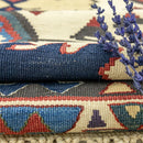 Cliff Ethnic Designed Wool Kilim 234x303 Cm