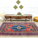 Gicen Selcuklu Patterned Hand-woven Rug 153x261 Cm