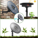 Solar Drip Irrigation System Kit, Automatic Watering System with 6 Timer Modes With 15 Heads