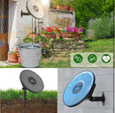 Solar Drip Irrigation System Kit, Automatic Watering System with 6 Timer Modes With 15 Heads