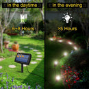 Solar In-Ground String Pathway Lights 10-in-1