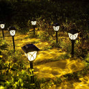 GobekUsa Solar Lawn Lights Set for Outdoor Garden