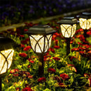 GobekUsa Solar Lawn Lights Set for Outdoor Garden