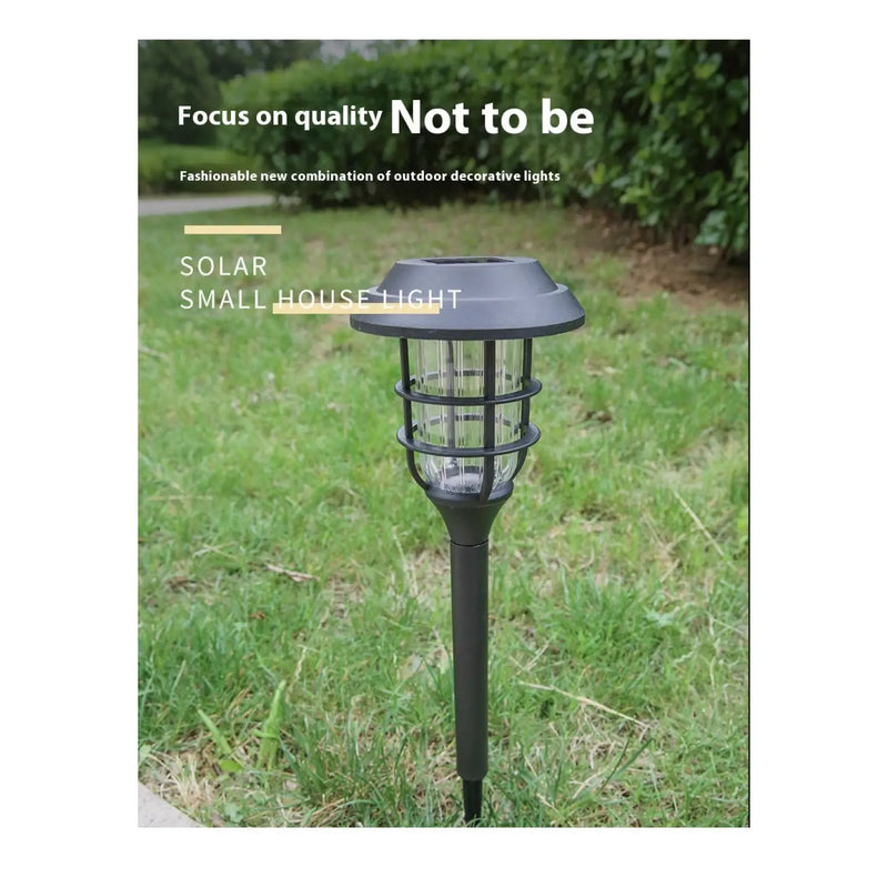 Solar LED Light for Garden with Modern Stripe Design for Outdoors, photo 8 of 9