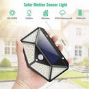 GobekUsa Solar LED Outdoor Lights Set for Garden with Motion Sensor