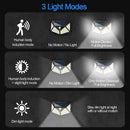 GobekUsa Solar LED Outdoor Lights Set for Garden with Motion Sensor