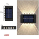 GobekUsa Solar LED Outdoor Wall Light