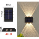 GobekUsa Solar LED Outdoor Wall Light