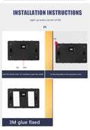GobekUsa Solar LED Outdoor Wall Light