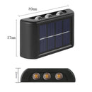 GobekUsa Solar LED Outdoor Wall Light