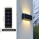 GobekUsa Solar LED Outdoor Wall Lights for Garden & Patio