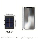 GobekUsa Solar LED Outdoor Wall Lights for Garden & Patio