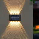 GobekUsa Solar LED Outdoor Wall Lights for Garden & Patio