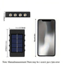 GobekUsa Solar LED Outdoor Wall Lights for Garden & Patio