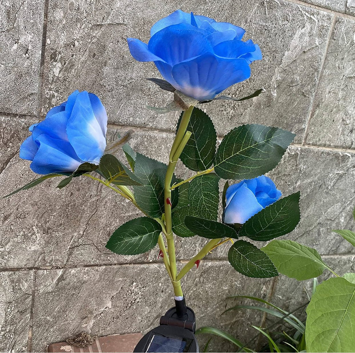 Solar LED Rose Flower Light (2 Pack), photo 8 of 18