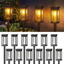 GobekUsa Solar Lights Pack, Super Bright 12Hrs