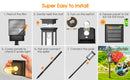 GobekUsa Solar Lights Pack, Super Bright 12Hrs